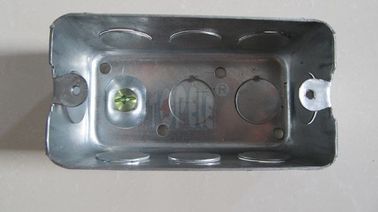 4&quot;» scatole e coperture elettriche di Ractangular del contenitore pratico elettrico d'acciaio di condotto X2