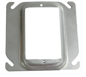 Tipo quadrato elettrico spessore d'acciaio dell'UL della copertura 0.6mm 0.8mm della scatola di giunzione del condotto