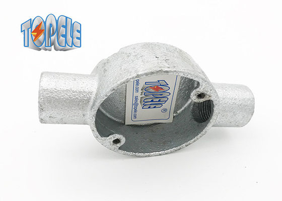 Scatola circolare due di BS4568/BS 31 con adattarsi di alluminio del condotto di GI della ghisa malleabile di modo
