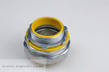 1/2» - 4" connettore diritto impermeabile dello zinco con guarnizione gialla/blu